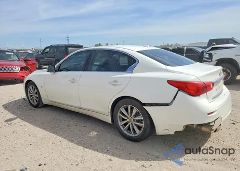2015 Infiniti Q50 Premium z USA, uszkodzony, nr VIN JN1BV7AP2FM356016